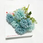 Bouquet Flower Bunch BF022 Turquoise & Blue