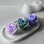 Candle Mold Rose Bud - Image 2