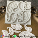 Motif/Paisley Mold (For Clay, Fondant, Concrete)