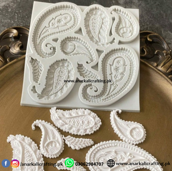 motif mold 1 - Anarkali Crafting