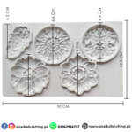 Motif/Floral Mold (For Clay, Fondant, Concrete) - Image 3