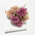 Bouquet Flower Bunch BF022 Lilac & Peach