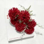 Bouquet Flower Bunch BF022 Red