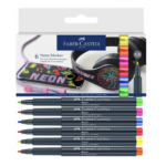 Faber Castell Neon Marker Set of 6
