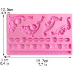 Motif/Border Mold P (For Clay, Fondant, Concrete) - Image 2