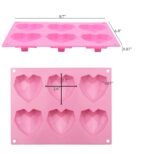 Diamond Heart Mold (for Candle, Clay, Fondant) - Image 2