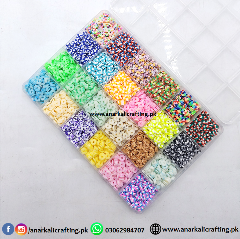 Clay Beads kit1 - Anarkali Crafting
